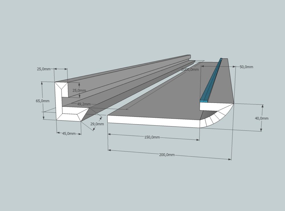 Lichtvoute Steckbausatz